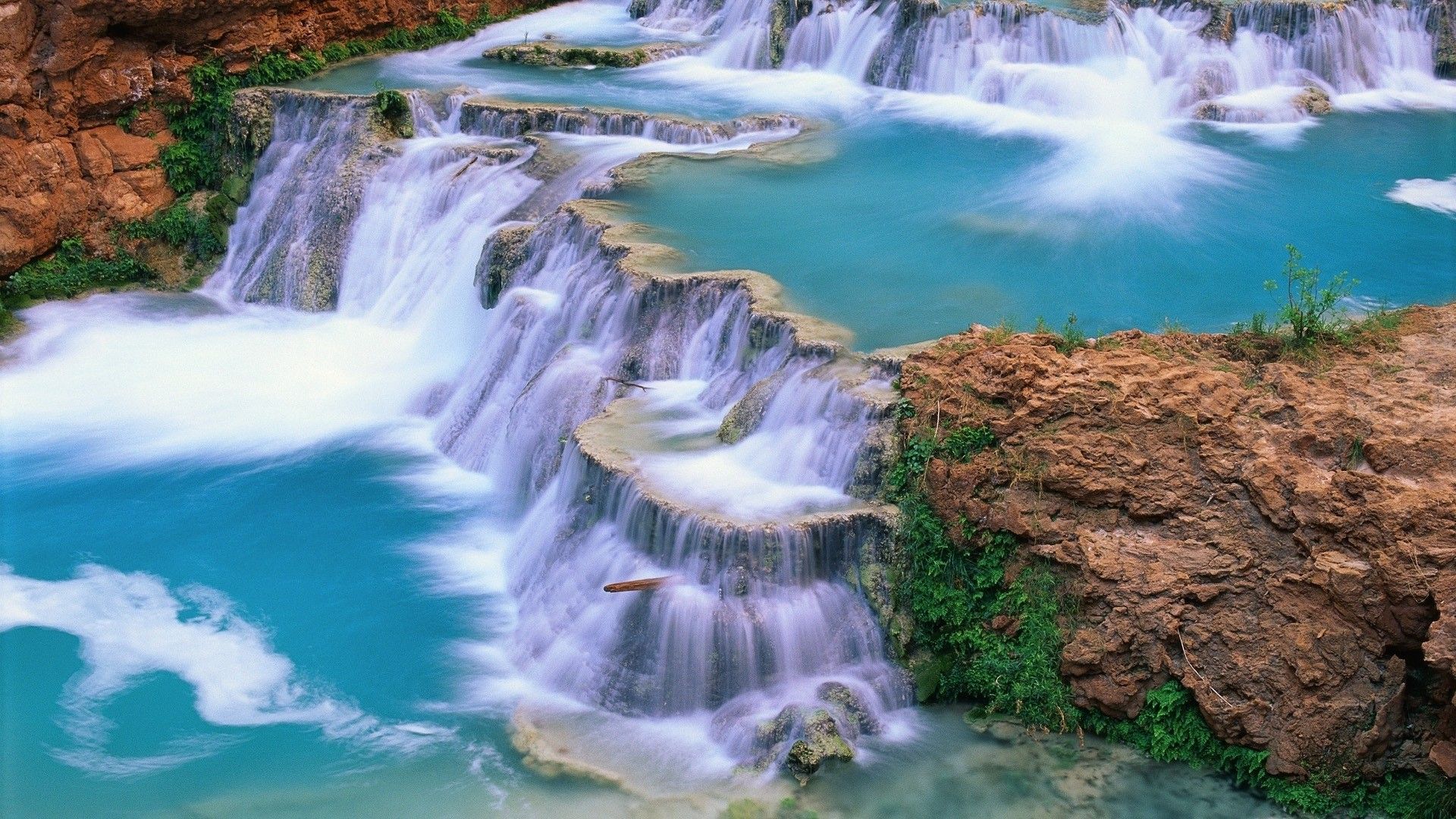 Wallpapers Desktop Nature Waterfalls