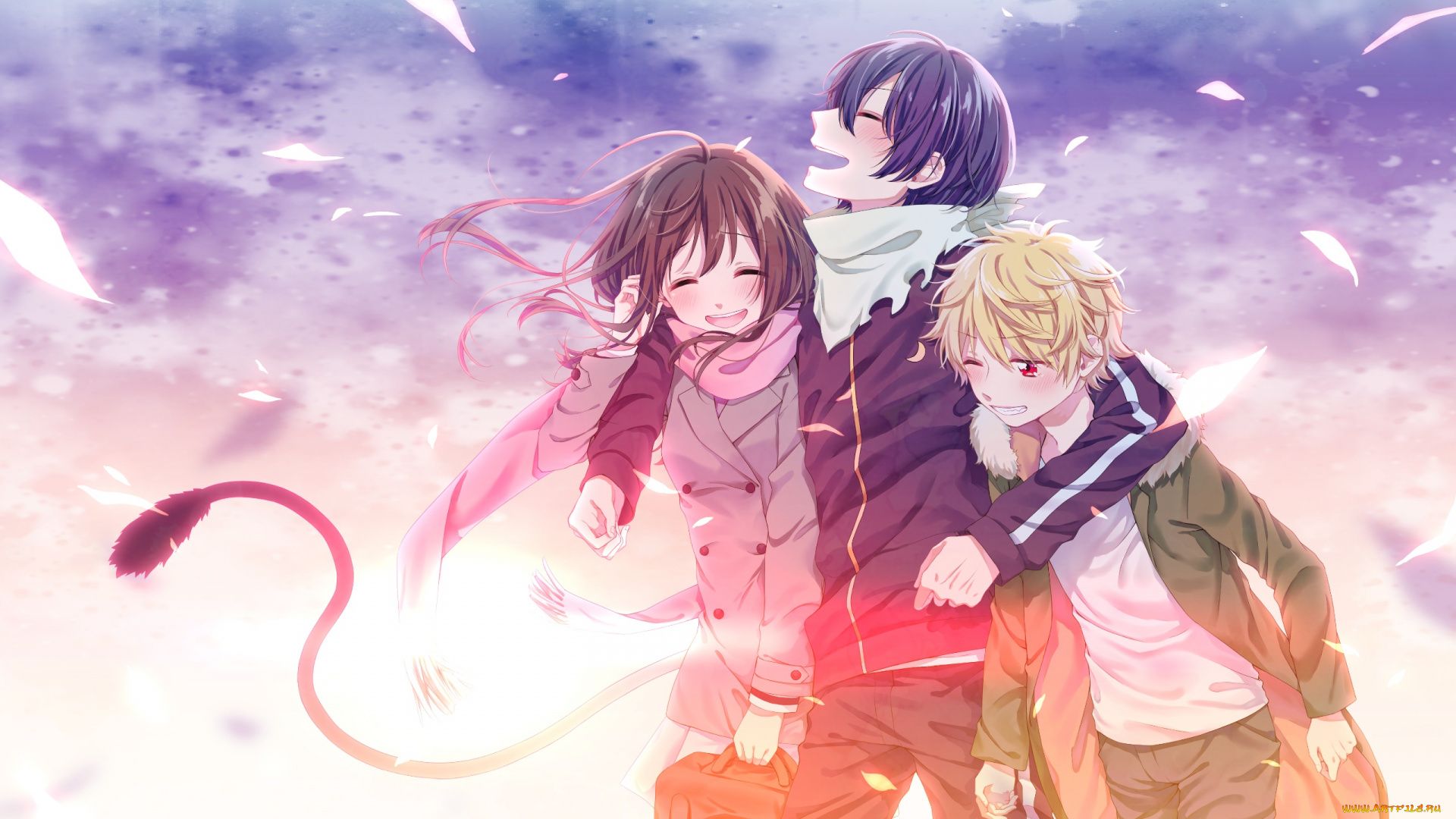 26 Noragami Aragoto Wallpapers Wallpaperboat Yato and yukine have finally mended their relationship as god and regalia, and everyone has returned to their daily life. 26 noragami aragoto wallpapers