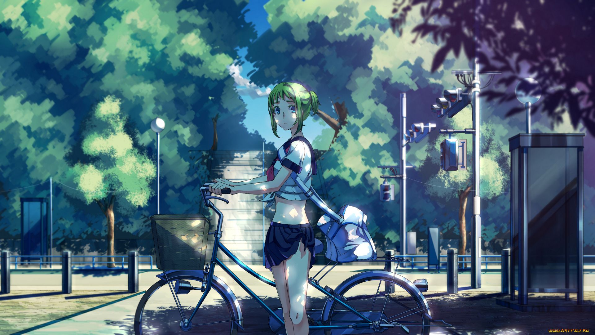 Anime Art Bike