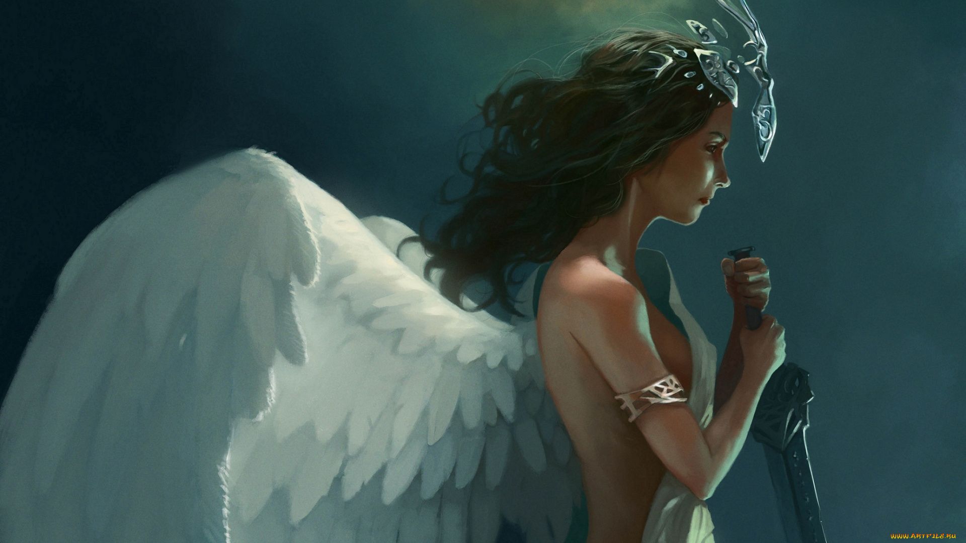 Girl With Angel Wings
