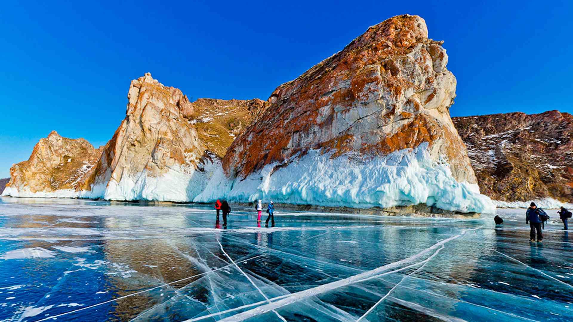 Lake Baikal In Winter
