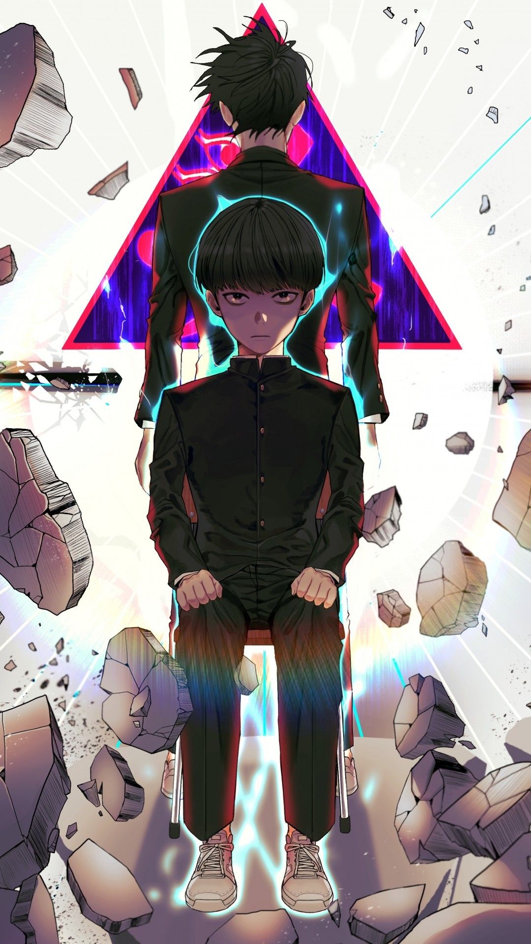 Mob Psycho 100 iPhone Wallpapers 10 images Wallpaperboat