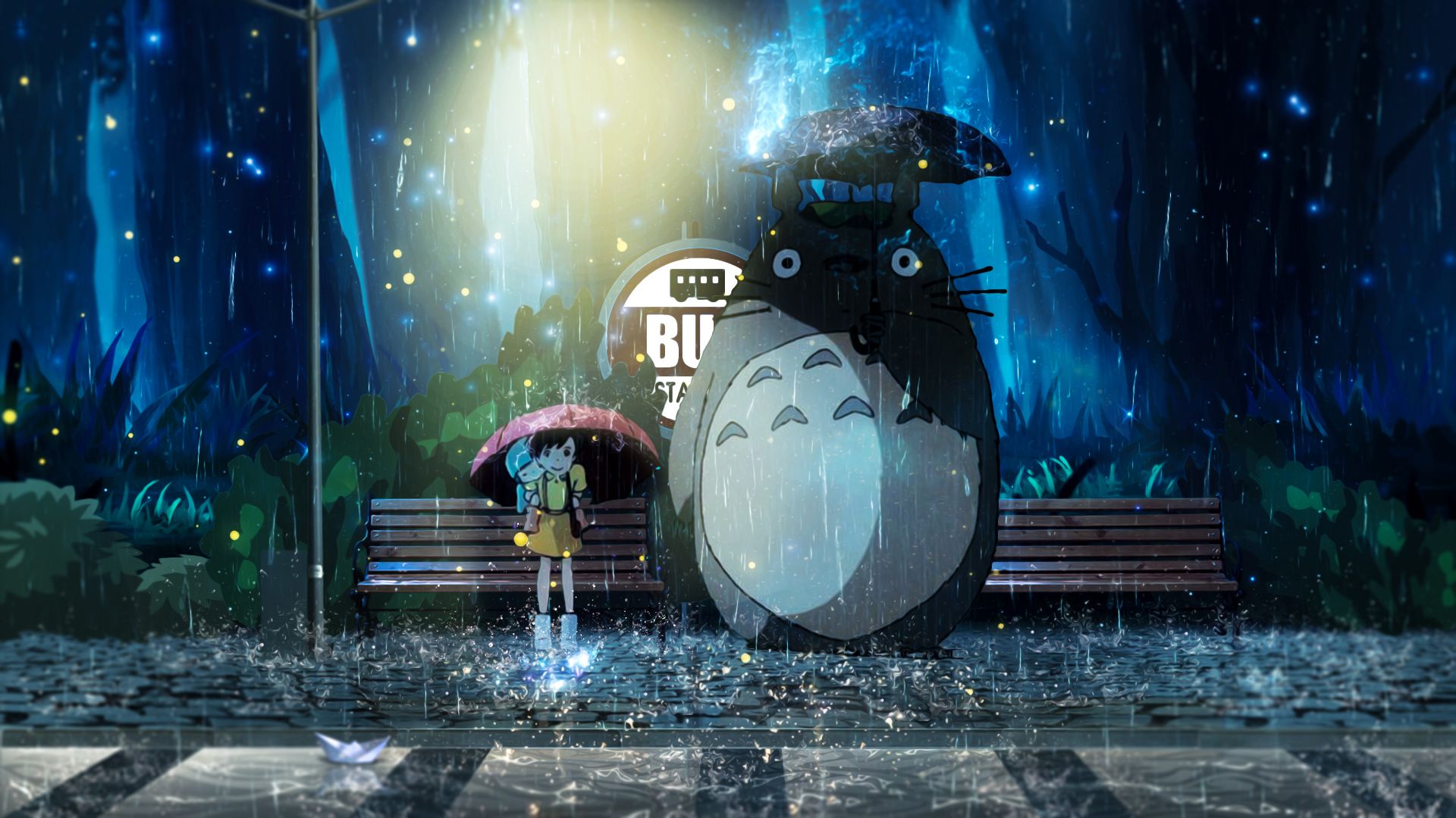 My Neighbor Totoro Wallpaper 4K