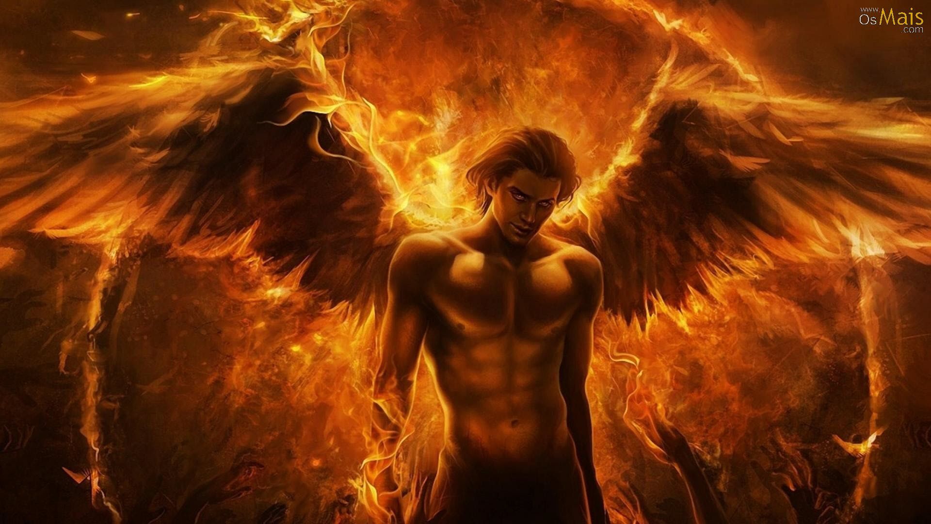Pictures Of The Fiery Angel Guy