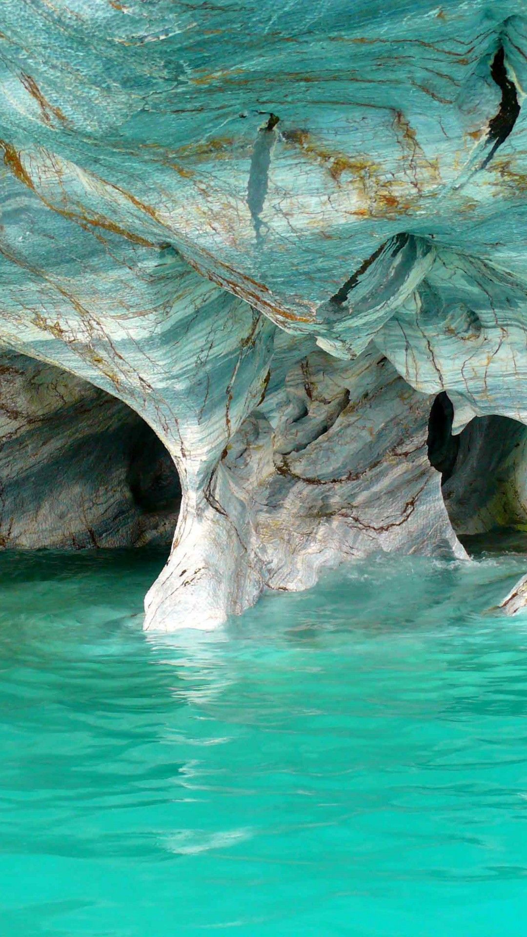 The Marble Caves With Water Photo