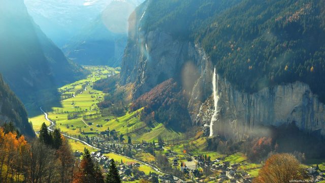 The Valley Of Lauterbrunnen