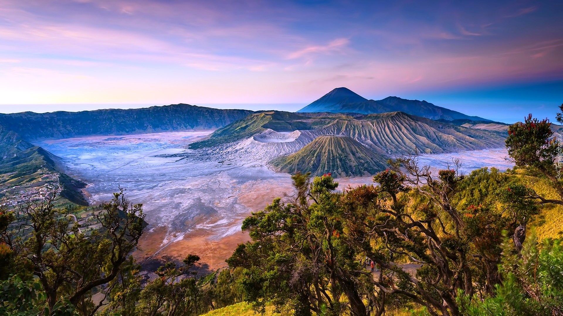 The Volcano Bromo In Indonesia