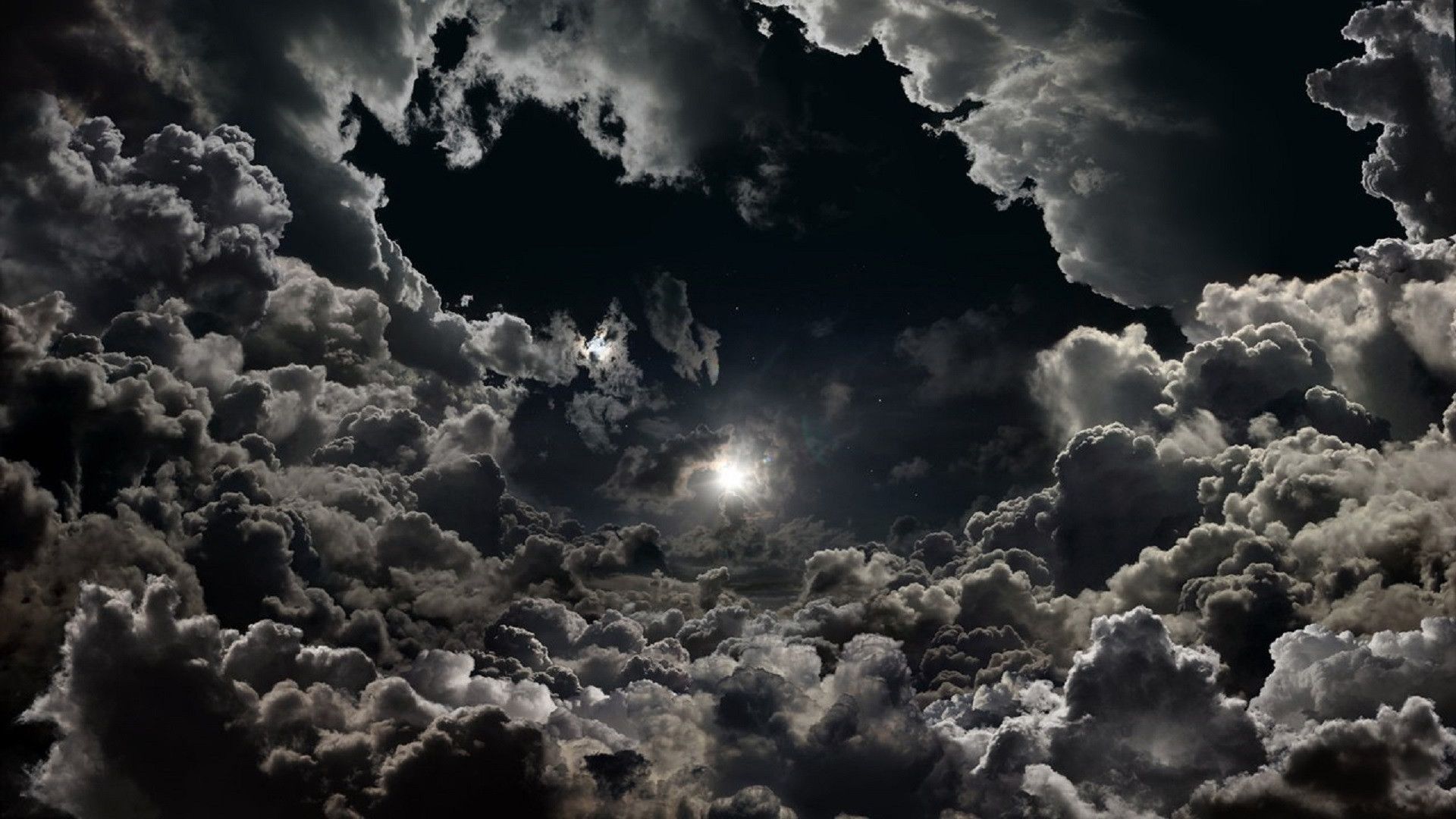 Dark Clouds desktop background free