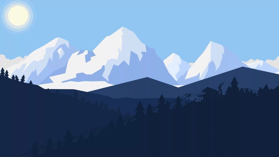 24 Free Mountain Vector Wallpapers - WallpaperBoat