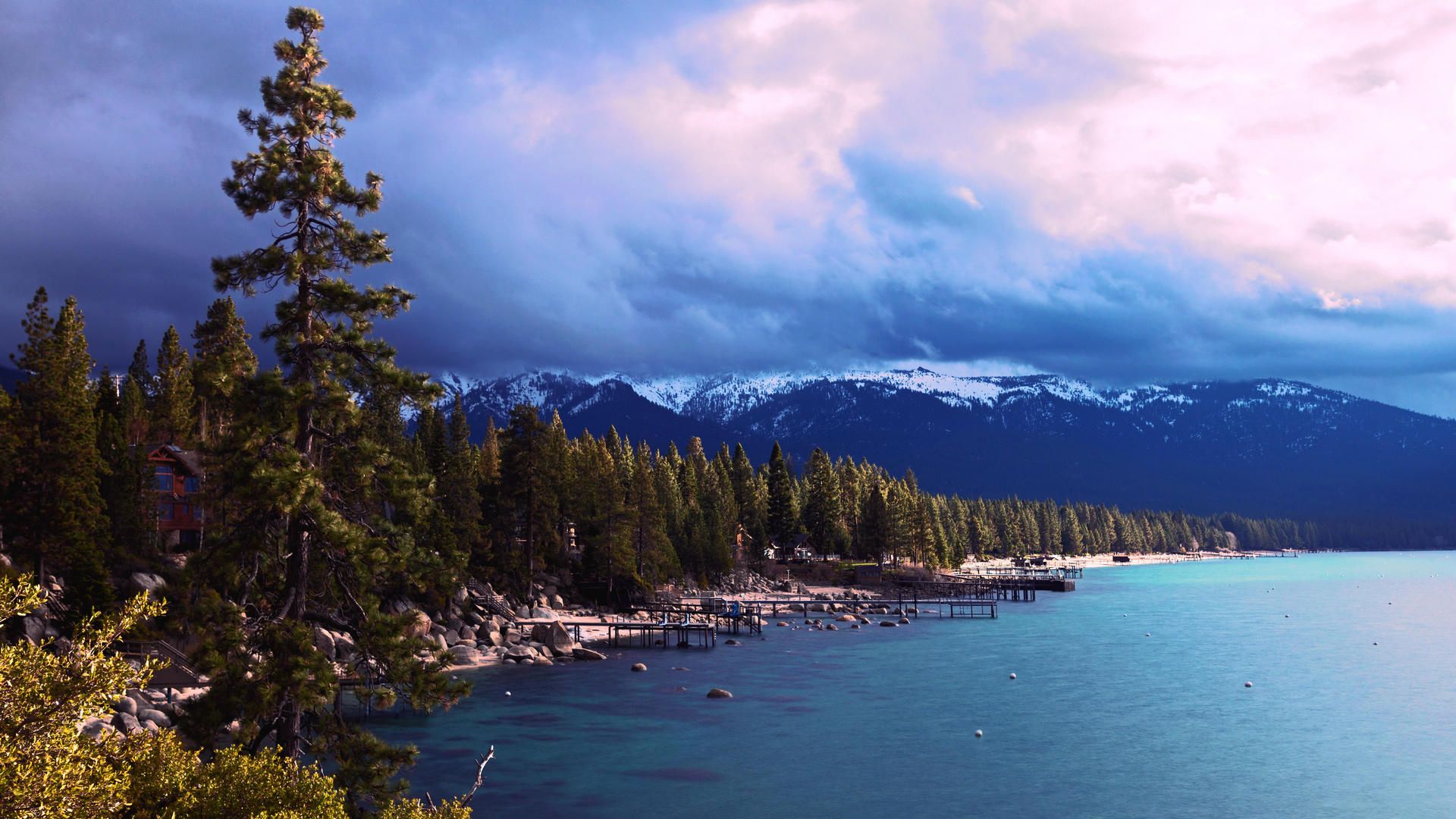 Lake Tahoe background