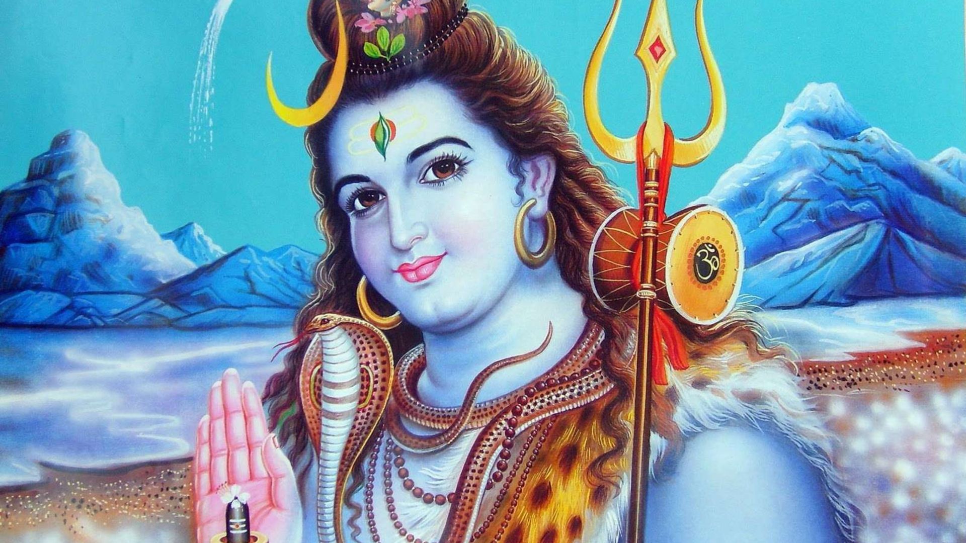 Shiva God desktop background hd