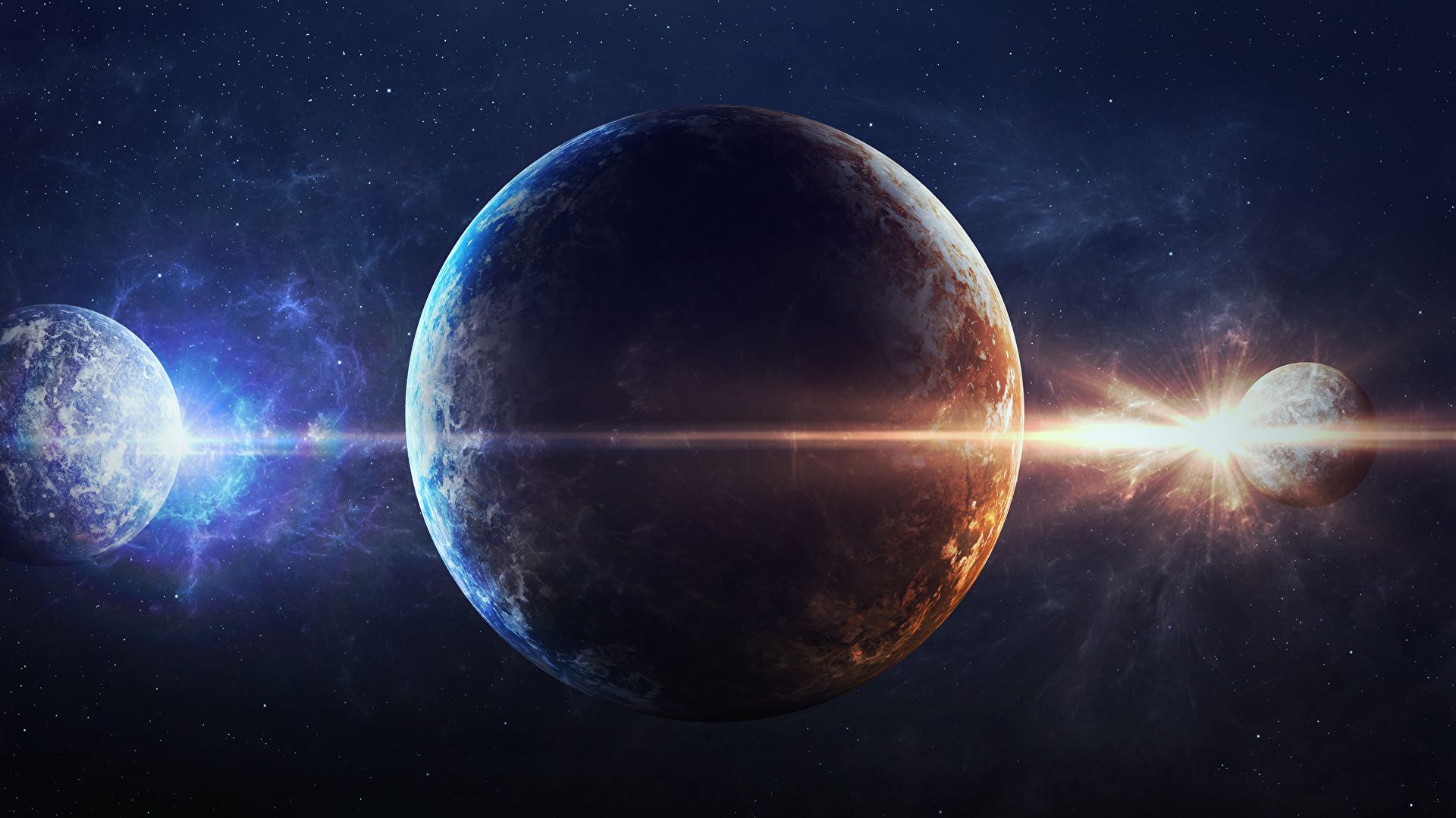 Space Themed Cool HD Wallpaper