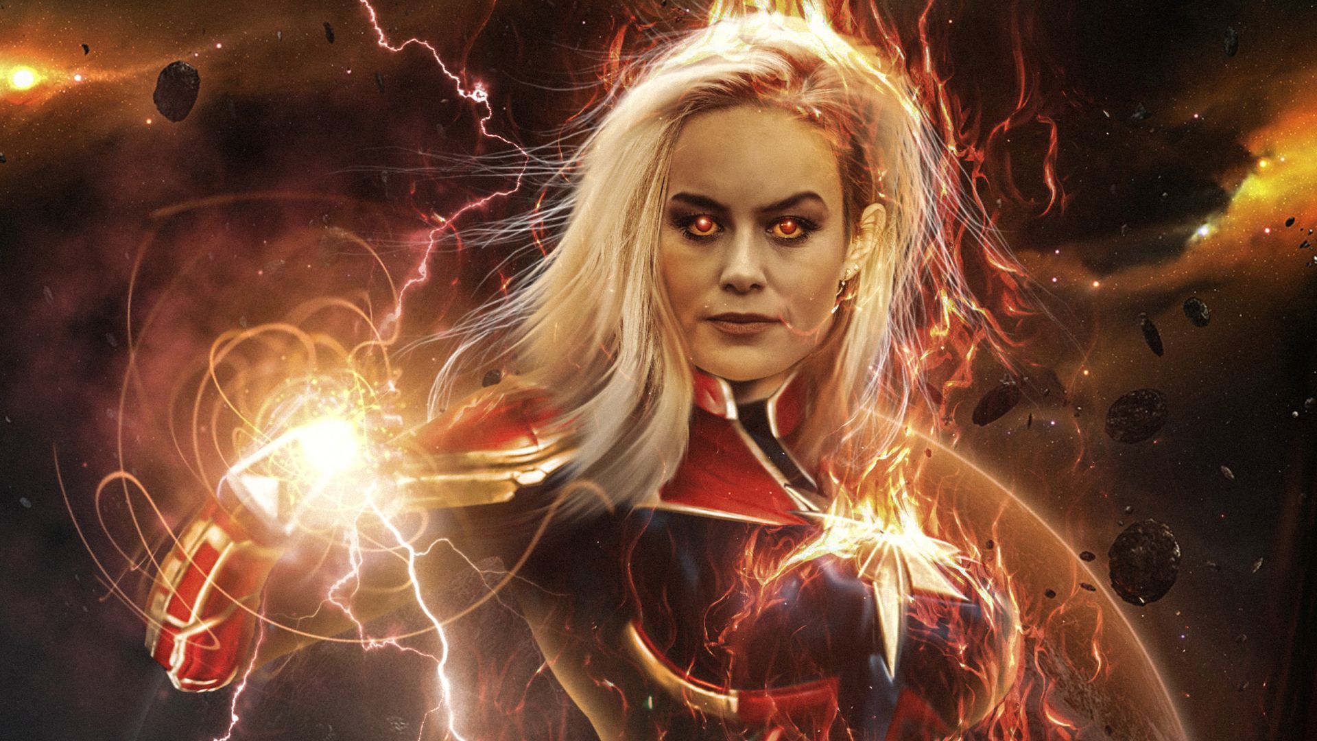 Captain Marvel download free wallpapers for pc in hd
