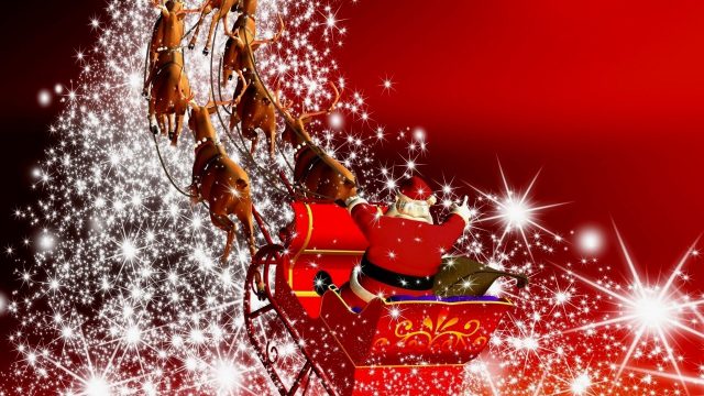 33 Christmas Sleigh Wallpapers - Wallpaperboat