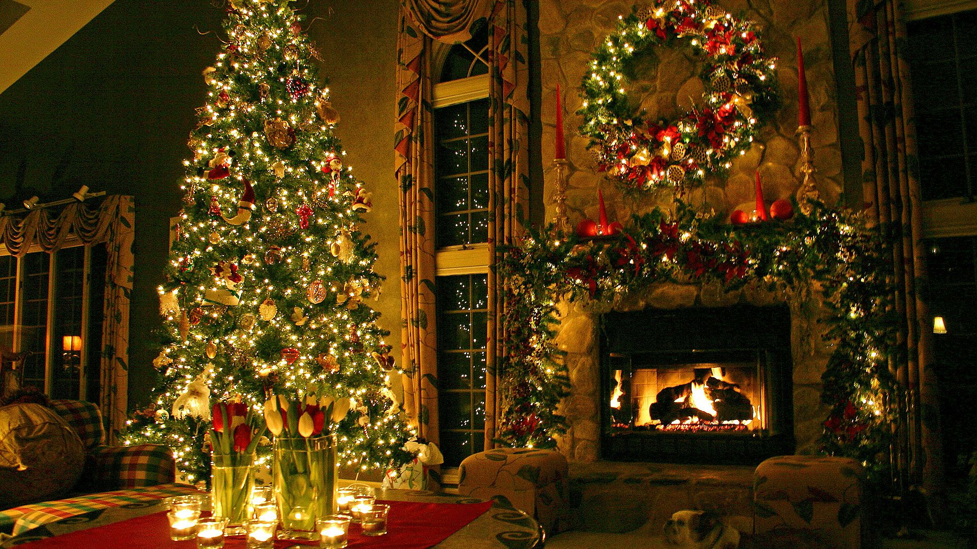 Christmas Tree computer wallpaper