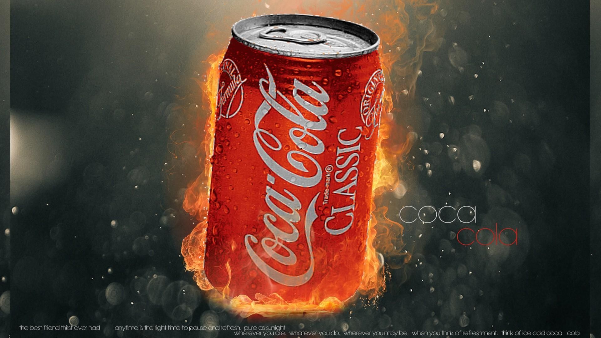 Coca Cola Cool HD Wallpaper