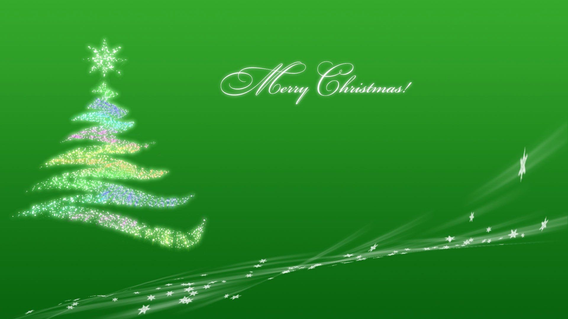 Green Christmas Wallpaper Theme