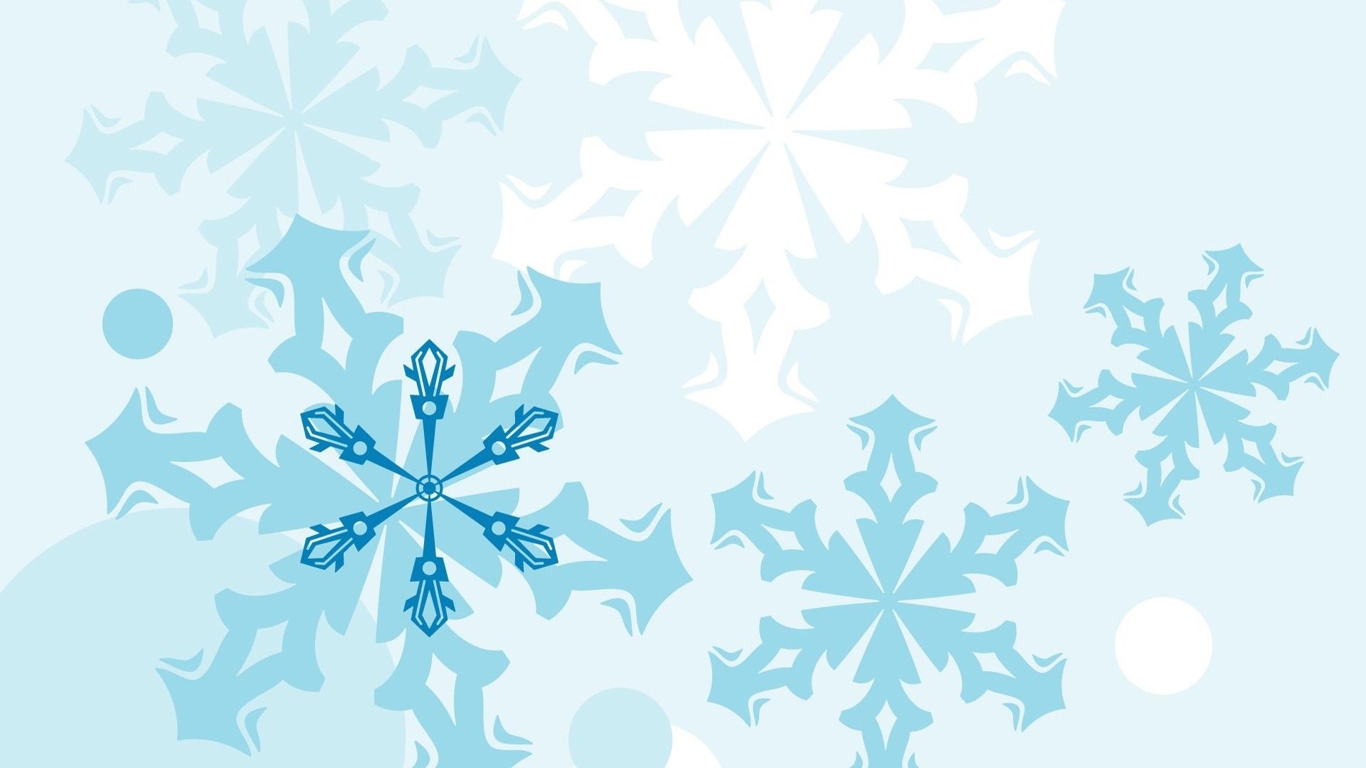 New Year With Snowflakes beautiful wallpaper