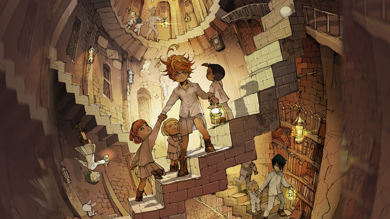 The Promised Neverland HD 1080 wallpaper
