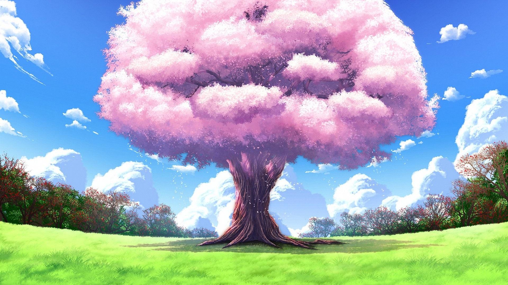 Anime Cloud free hd wallpaper