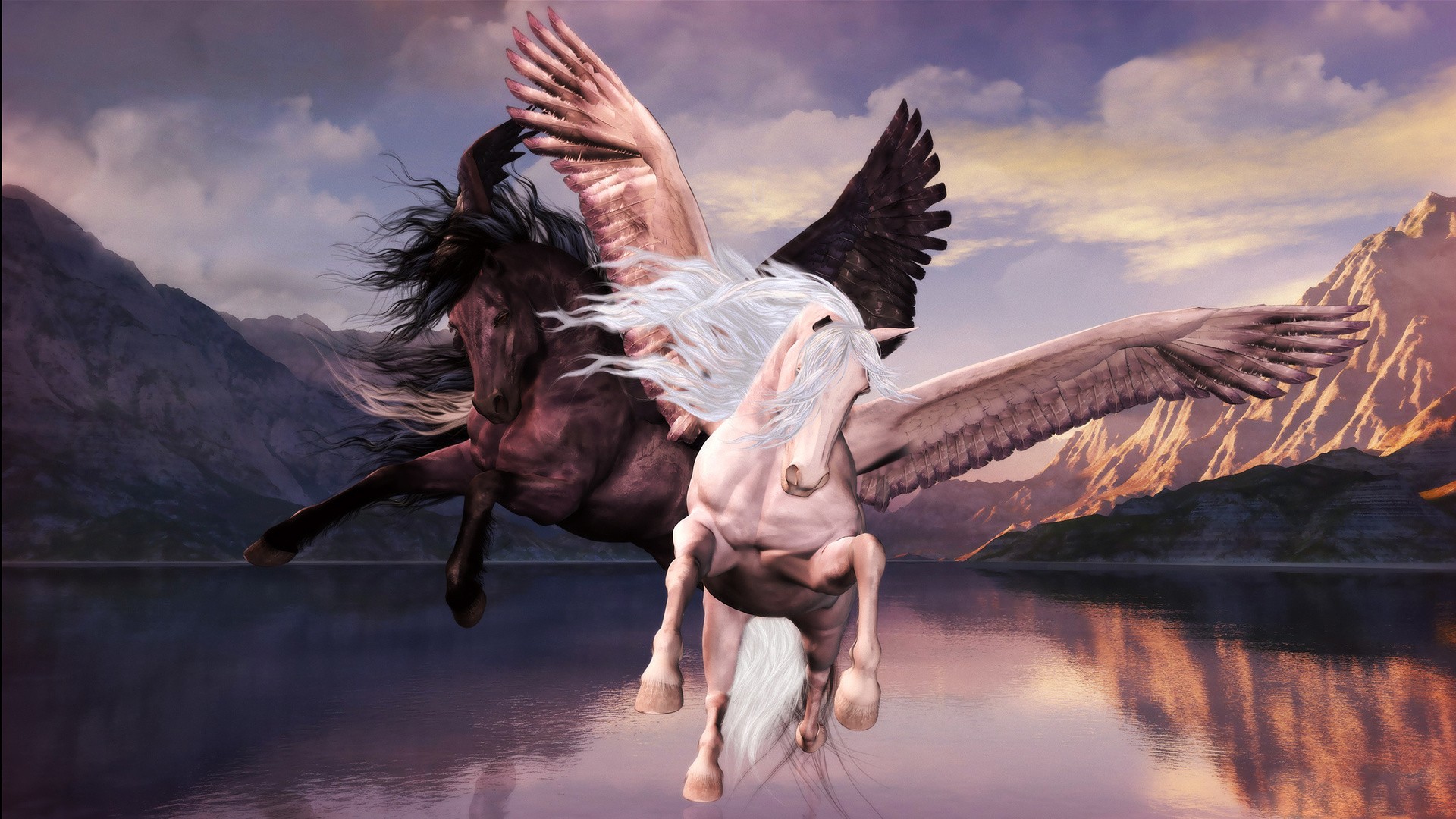 Pegasus hd wallpaper 1080