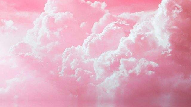 Pink Sky HD Desktop Wallpaper