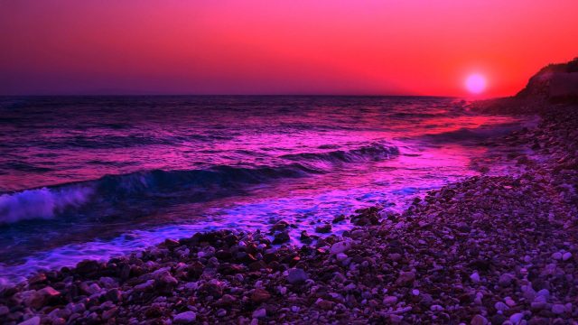 22 Purple Sunset Wallpapers Wallpaperboat 9442