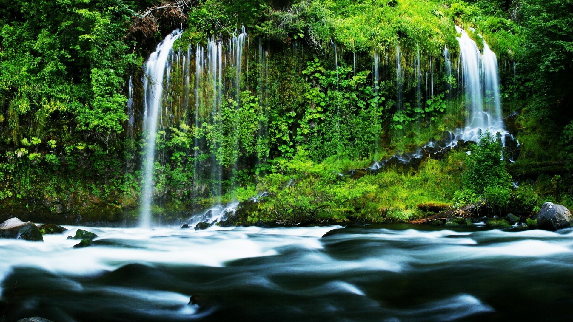 Waterfall background hd