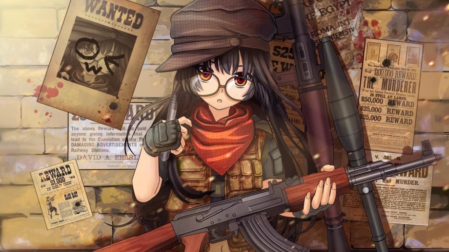 Anime Girls With Guns Wallpapers Wallpaperboat Vrogue Co