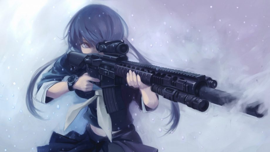 Anime Girls With Guns Wallpapers Wallpaperboat Vrogue Co