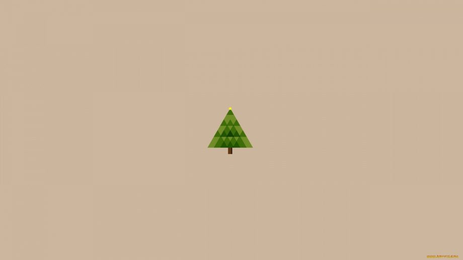 29 Minimalist Christmas Wallpapers - Wallpaperboat