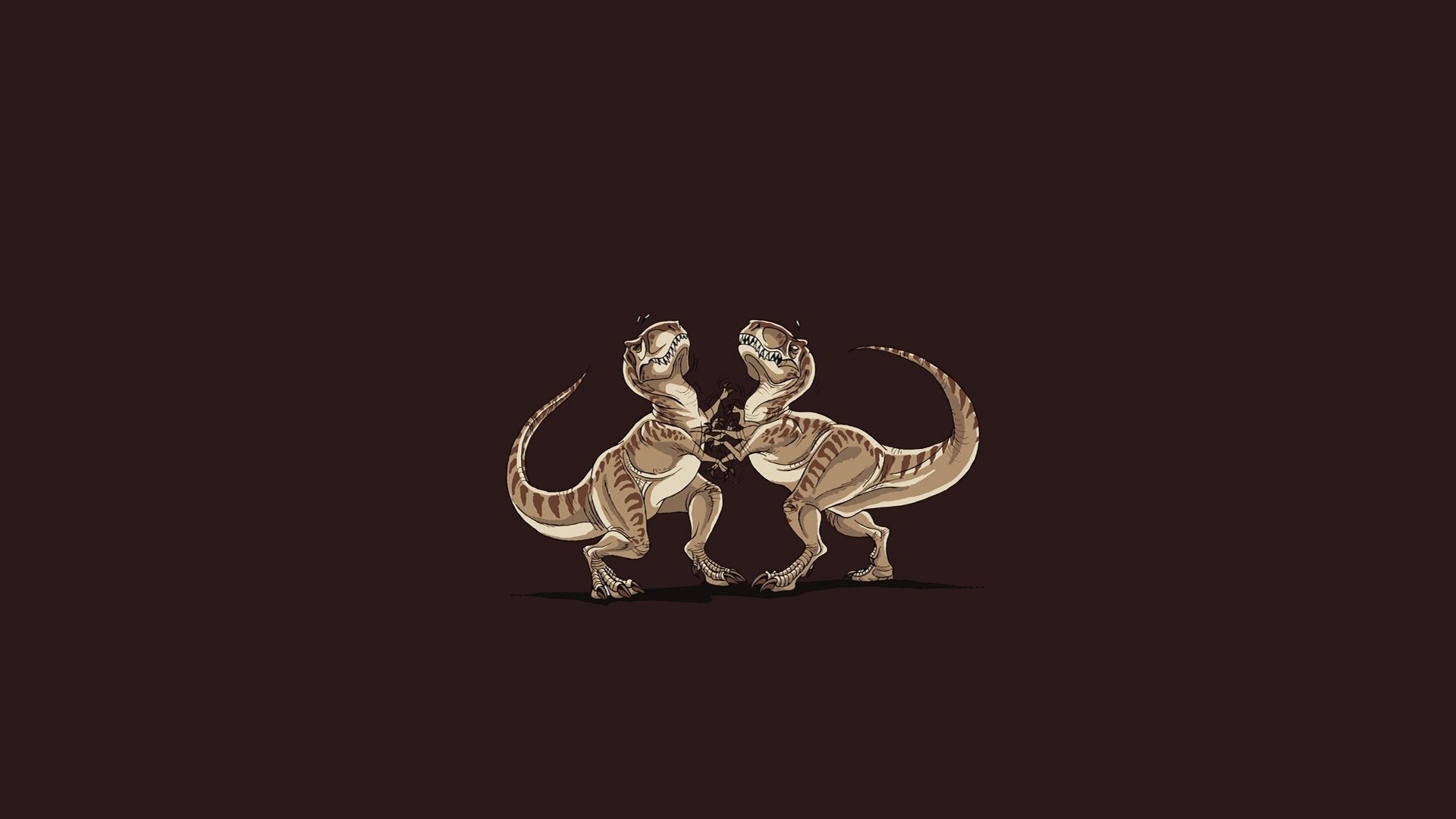 Minimalist Dinosaur Wallpaper HD