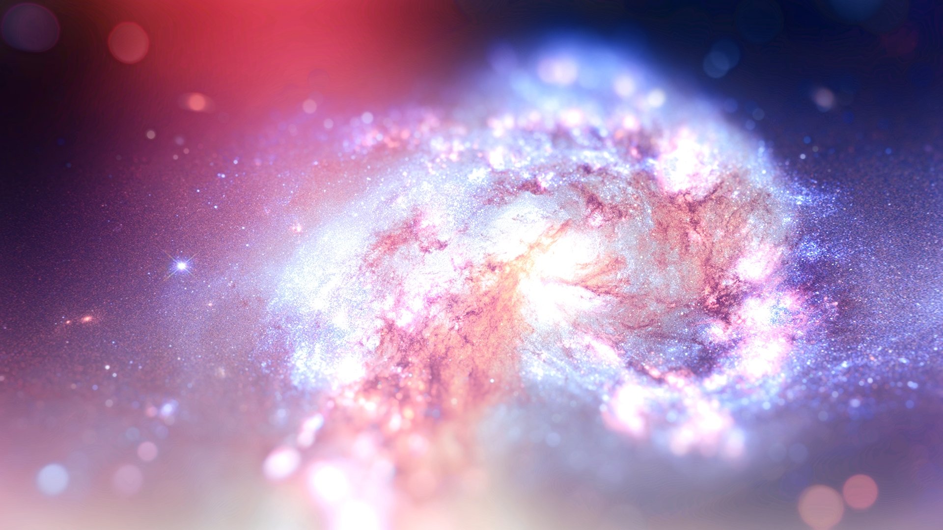 Pink Space Background Free Download
