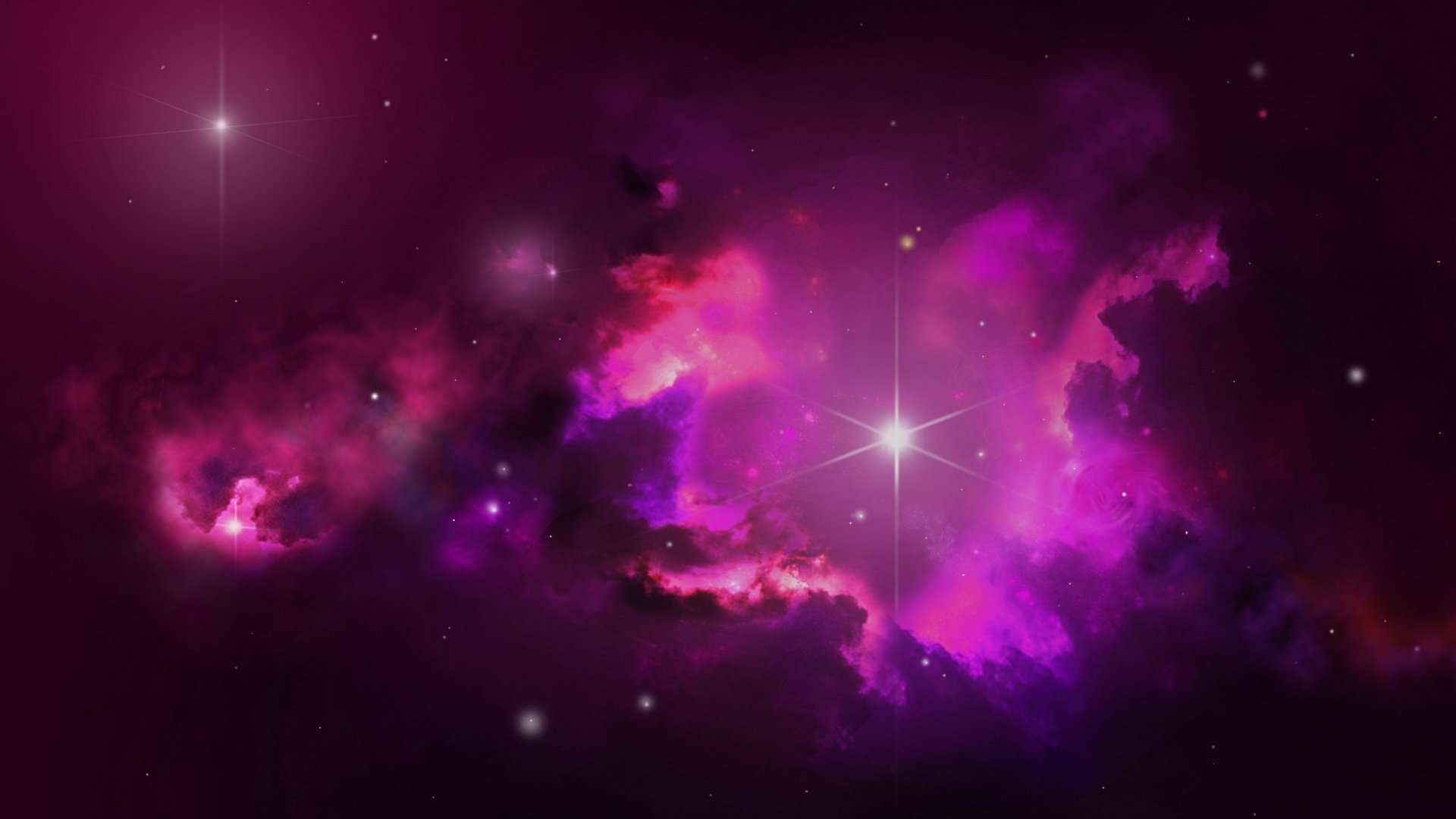 Pink Space Background HD
