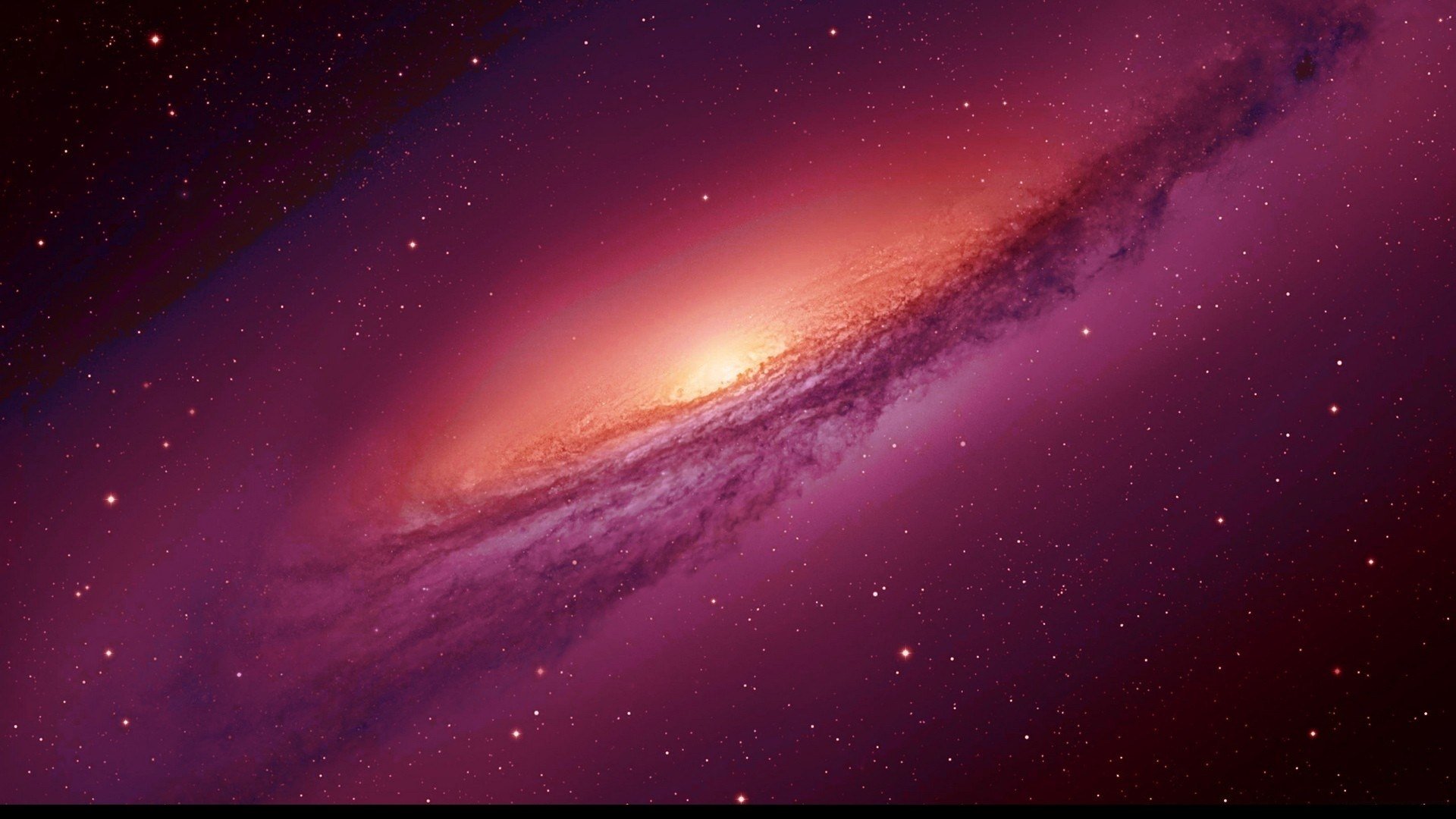 Pink Space Background Image