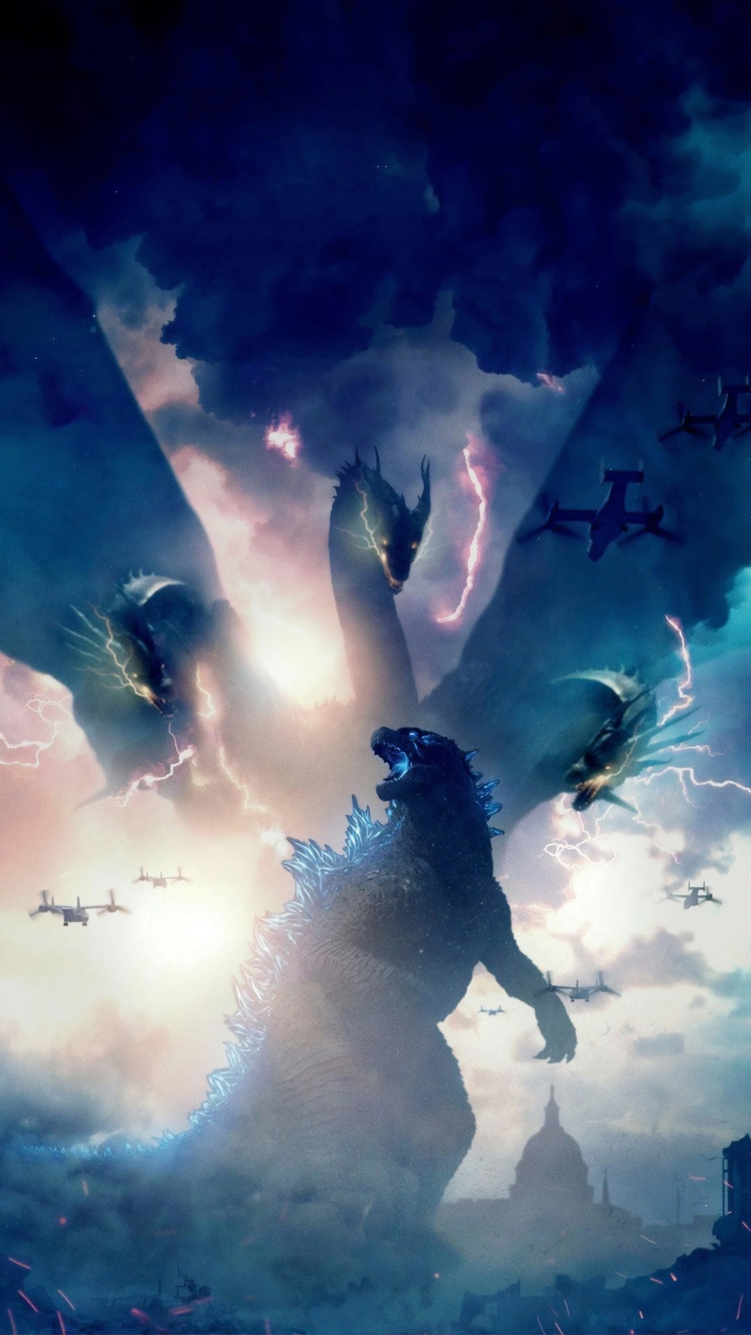 Godzilla iPhone 5 wallpaper