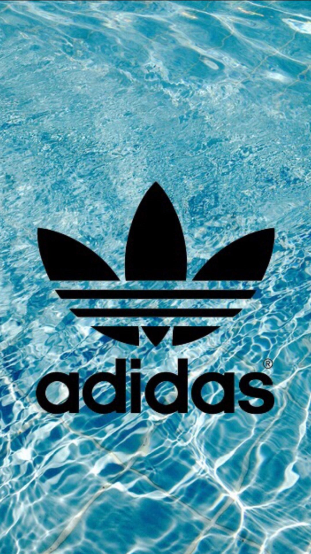 Black Adidas wallpaper for android