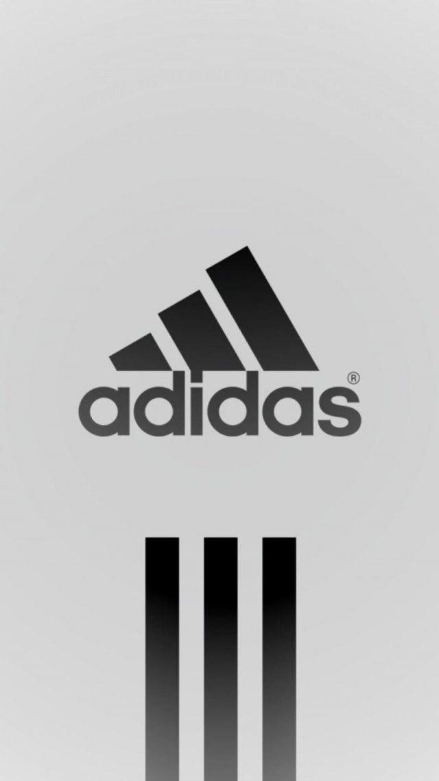 Black Adidas wallpaper for iPhone