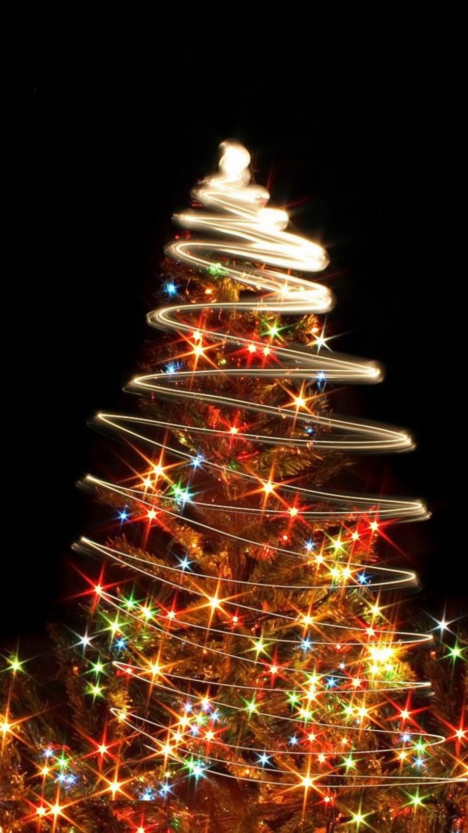 24 Christmas Lights iPhone Wallpapers - Wallpaperboat