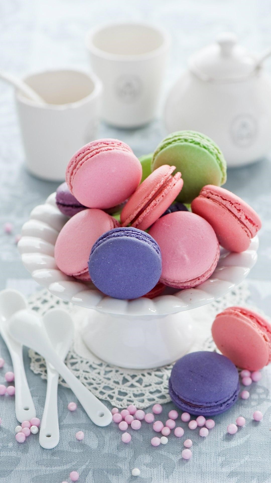 Macaroons wallpaper for android