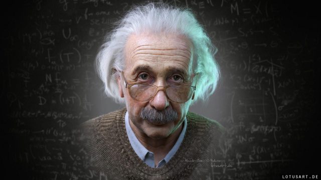 Albert Einstein Background