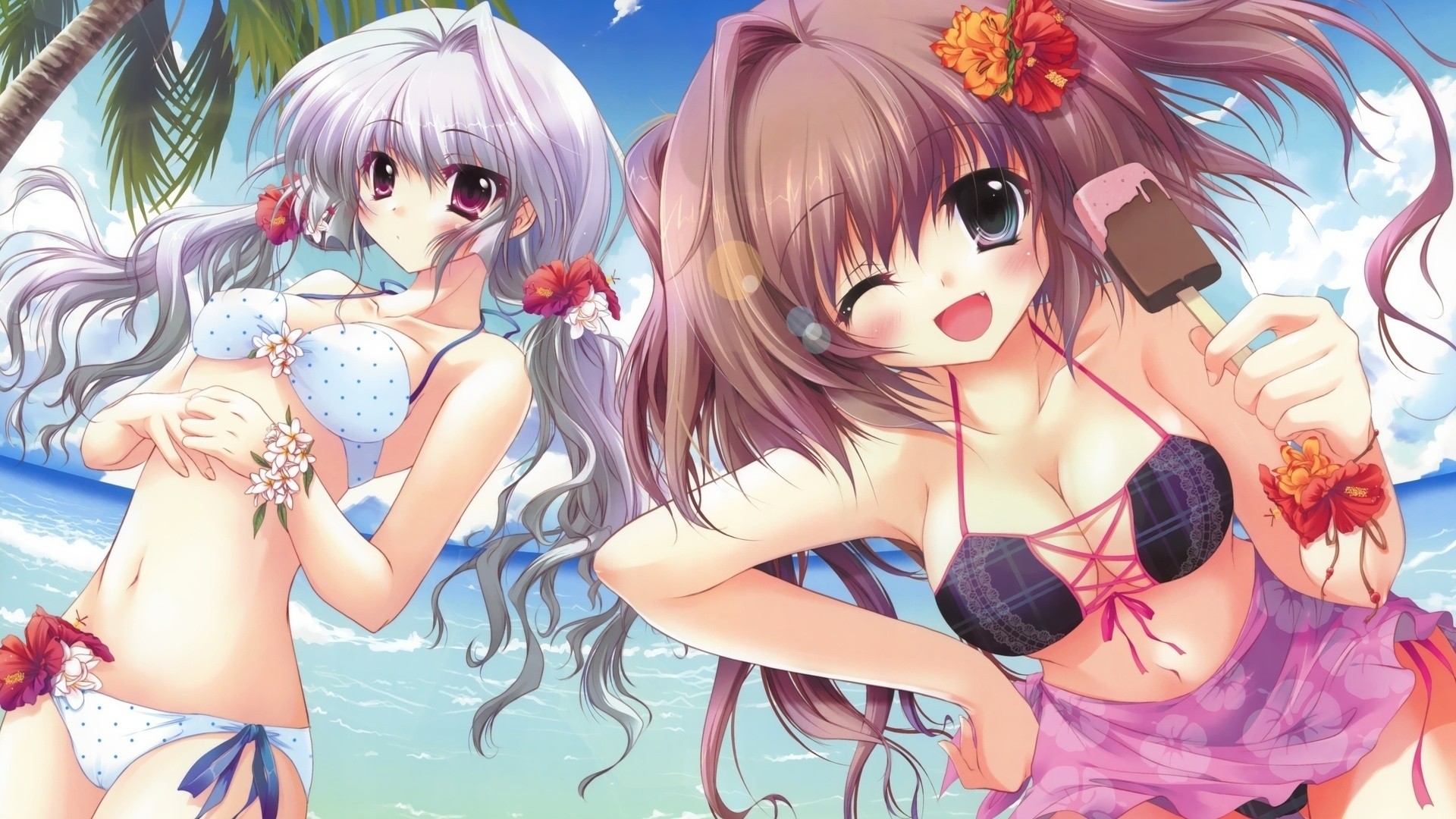 Anime Bikini desktop wallpaper download