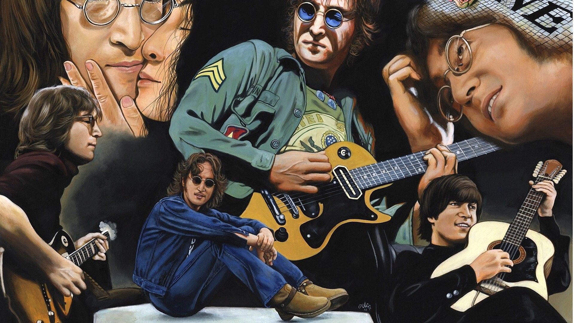 John Lennon computer Wallpaper