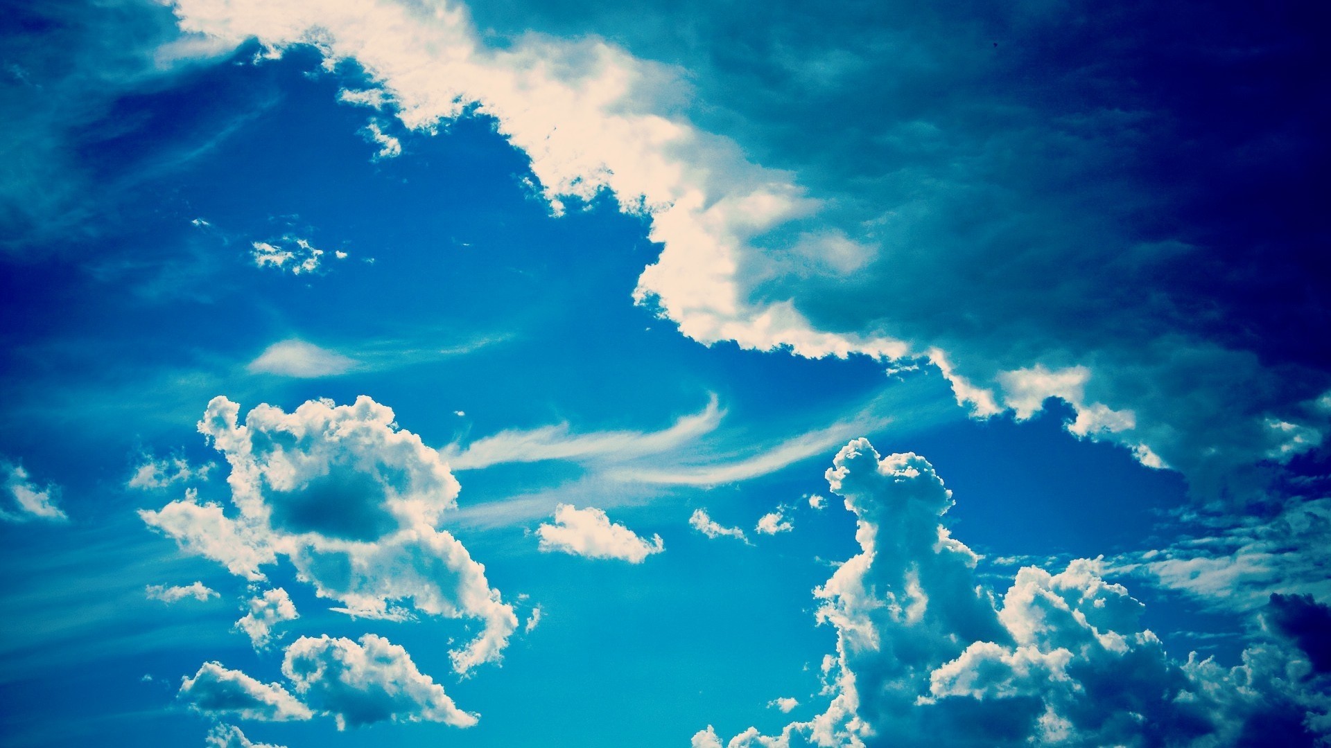 Blue Cloud Wallpaper Picture hd