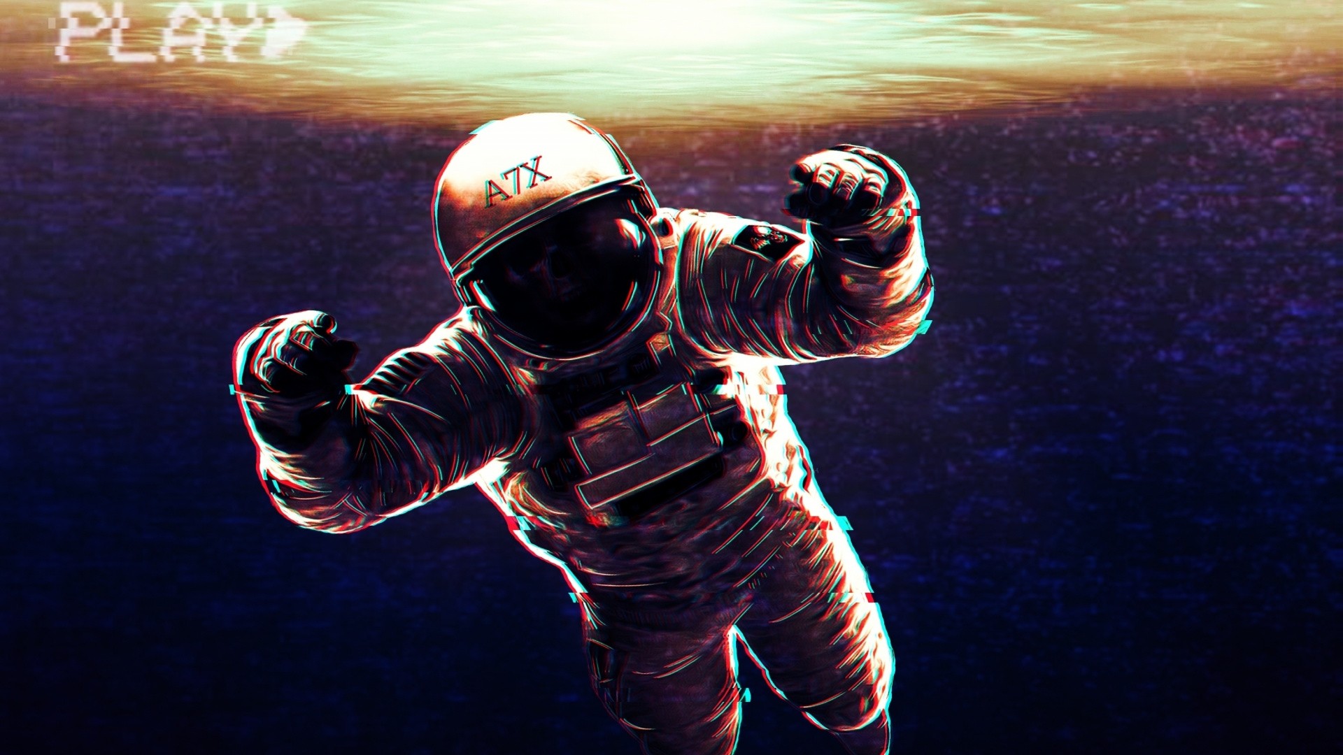 Astronaut Wallpaper theme