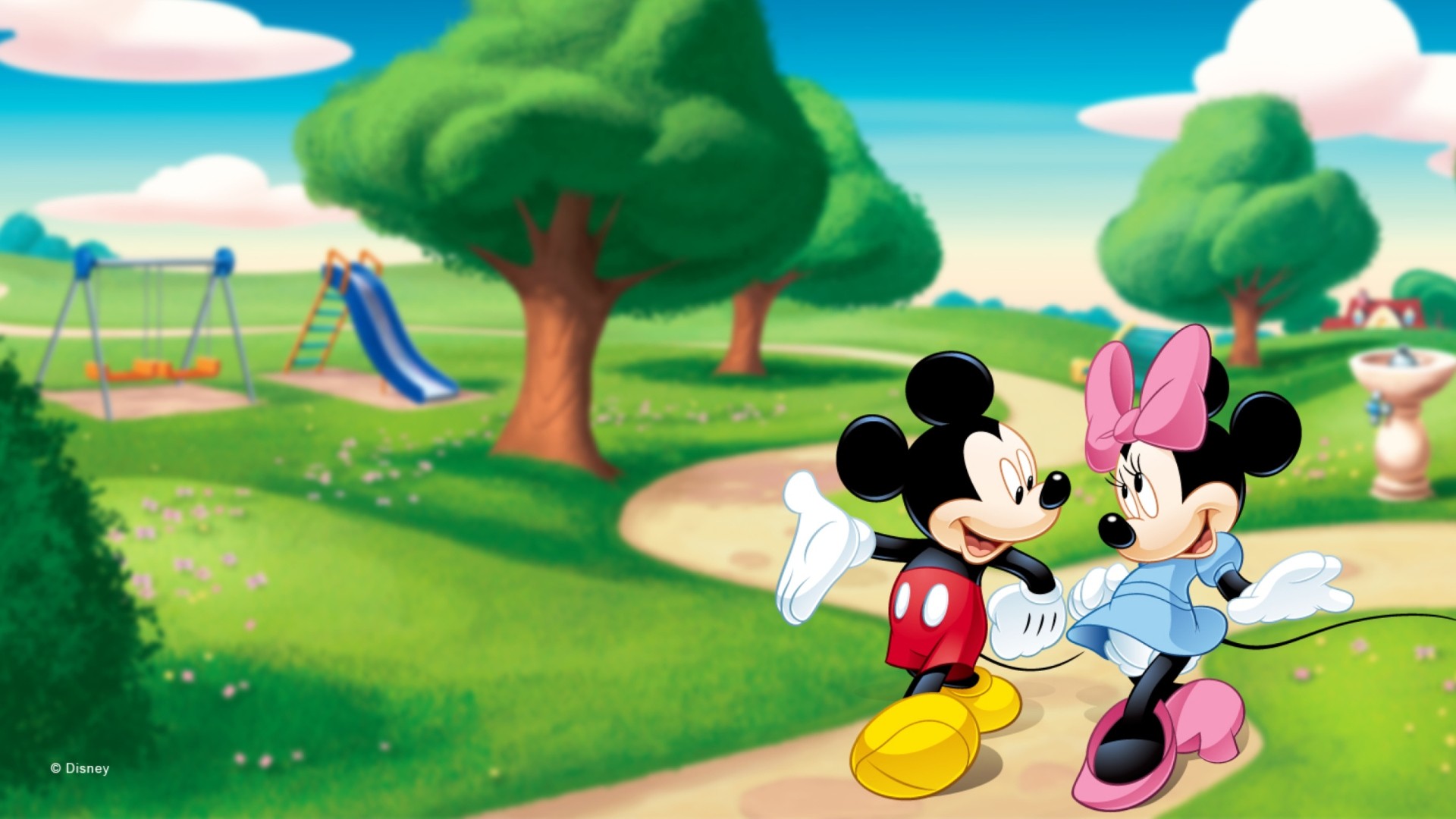 Minnie Mouse Background Wallpaper