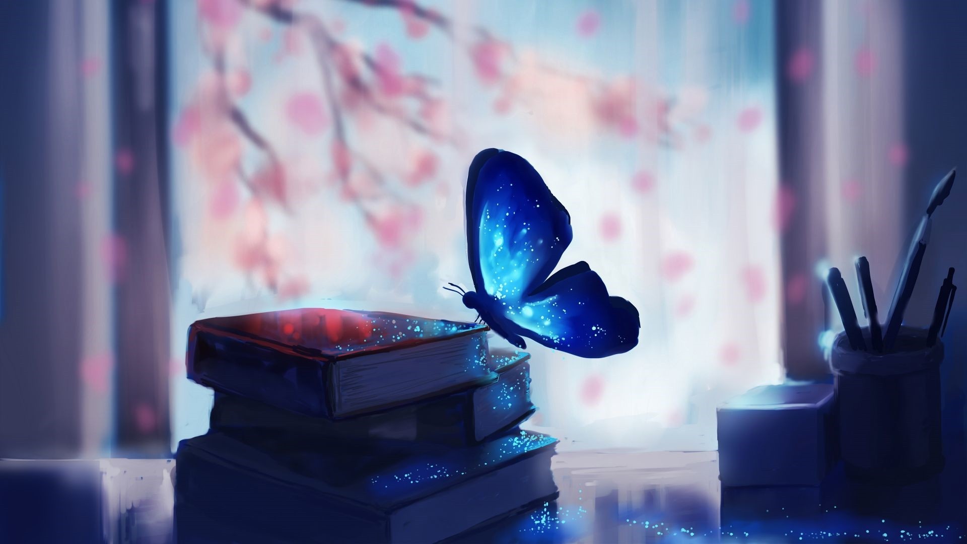 Blue Butterfly Wallpaper Picture hd