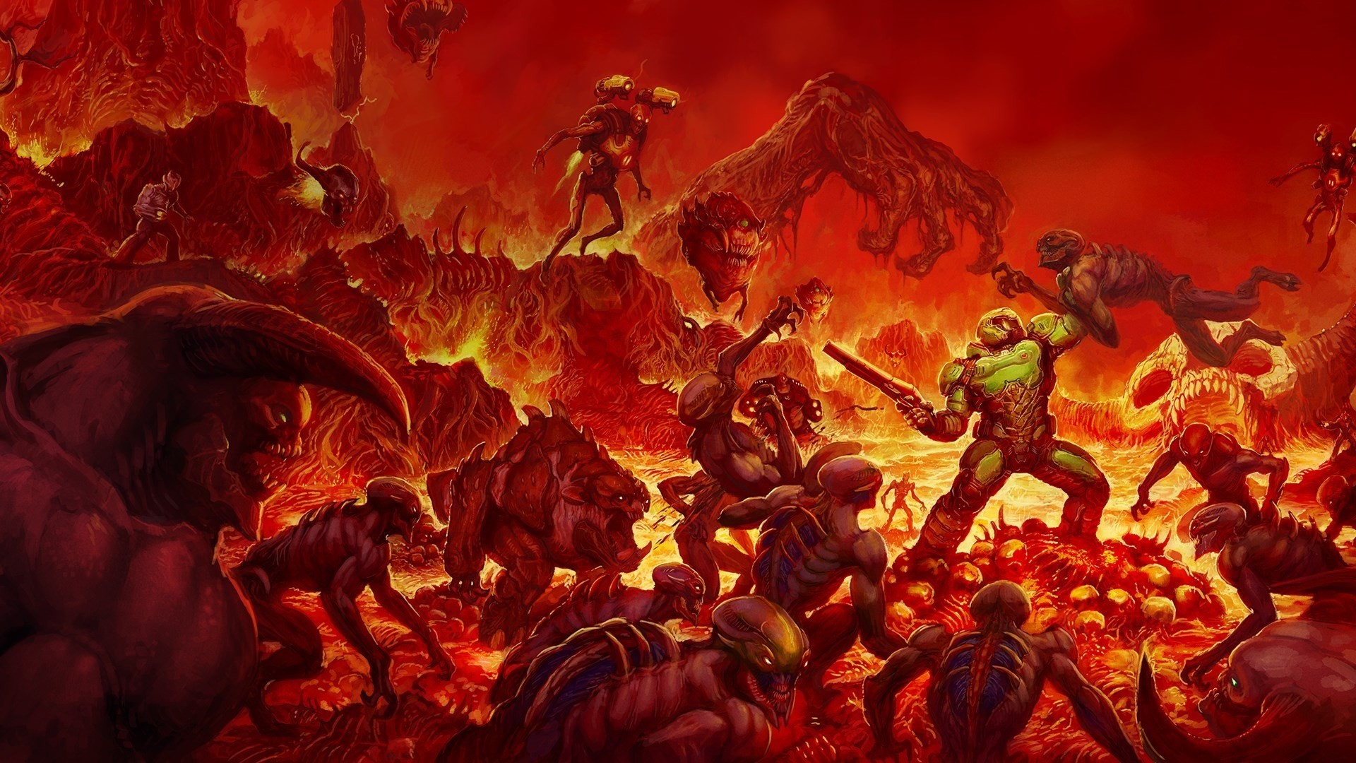 Doom Wallpaper theme