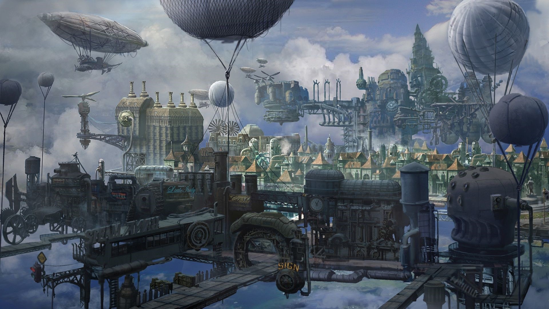 21 Steampunk Wallpapers - Wallpaperboat
