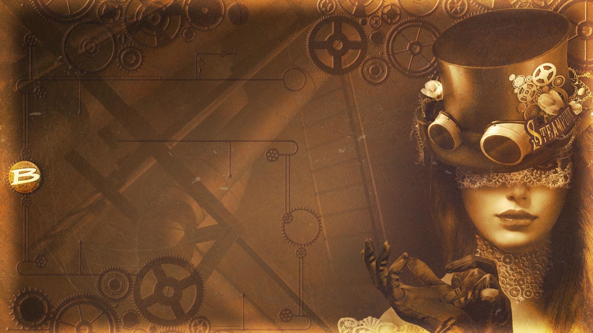 Steampunk Background